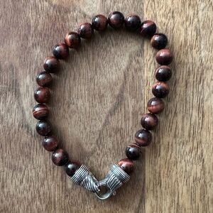 Esquire Tiger Eye Beaded Bracelet